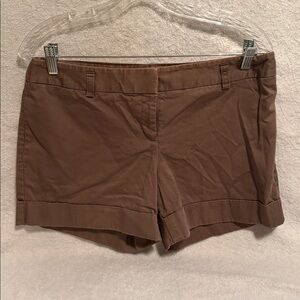 Express Women’s Brown Flat Front Shorts